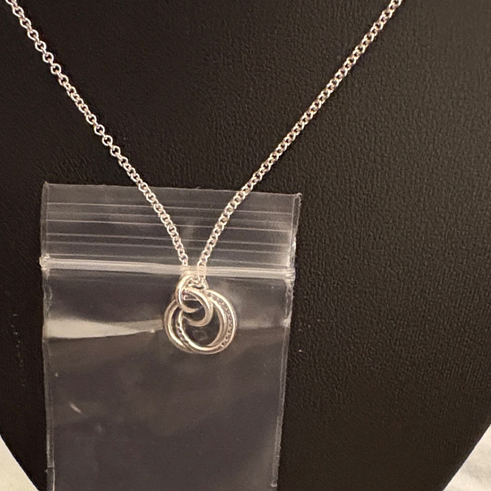 Pandora Family Always Encircled Pendant Necklace - Picture 2 of 4
